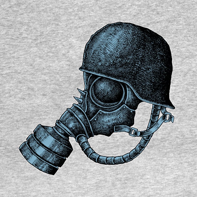 gas mask by HornArt